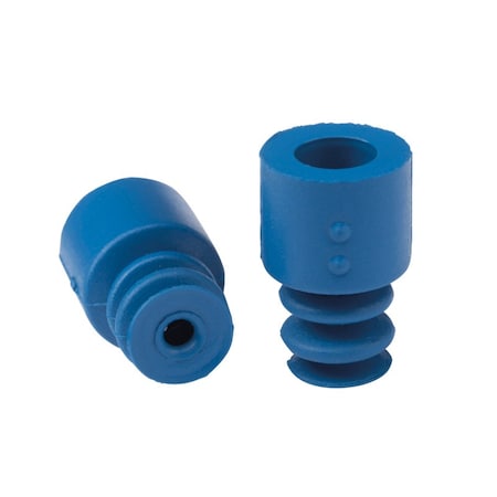 Fipa Bellows vacuum cup diam. 6 mm, Thermalon blue 60 Degrees Shore 21.007.147.19